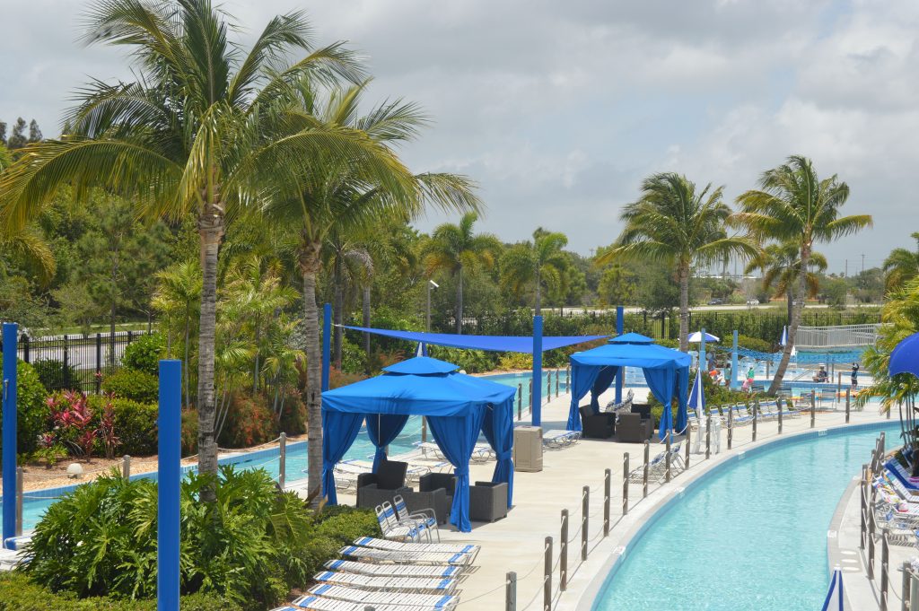 Cabanas at Sailfish Splash Waterpark